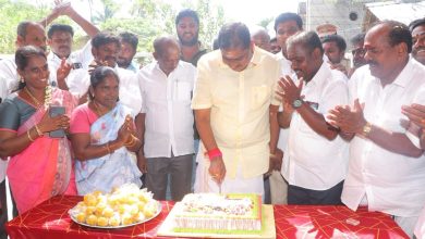 காட்டேரிக்குப்பம் ஸ்ரீ துர்கை அம்மன் ஆலயத்தில் உள்துறை அமைச்சர் நமச்சிவாயம் பிறந்தநாள் விழா: அன்னதானம் வழங்கி மரக்கன்றுகள் நட்டார்!