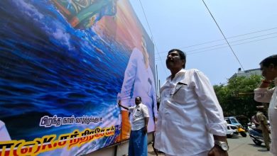 புதுச்சேரி: பிறந்தநாள் பேனரை தானே முன்வந்து அகற்றிய தற்காலிக சபாநாயகர் அன்பழகன்; கட்சியினருக்கு முக்கிய வேண்டுகோள்!