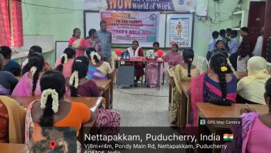 நெட்டப்பாக்கம் கம்பன் அரசு பள்ளியில் ‘தாய்மார்கள் மேளா’ விழிப்புணர்வு முகாம்: வளரிளம் நலம், புகையிலை தீமைகள் குறித்து விளக்கம்!