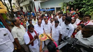 தட்டாஞ்சாவடி தொகுதி இடைத்தேர்தல்: திமுக வேட்பாளர் சேதுவை ஆதரித்து தீவிர வாக்குசேகரிப்பு!