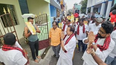 புதுச்சேரி தட்டாஞ்சாவடி தொகுதி இடைத்தேர்தல்: திமுக வேட்பாளர் சேதுசெல்வத்திற்கு ஆதரவாக க.பொன்முடி தீவிர வாக்கு சேகரிப்பு!