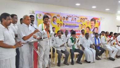 தட்டாஞ்சாவடி தொகுதி காங்கிரஸ் வேட்பாளர் அறிமுகக் கூட்டம்: ஏஐசிசி மேலிடப் பொறுப்பாளர்கள் பங்கேற்பு!