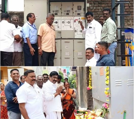 உப்பளம் தொகுதியில் ரூ.26.42 லட்சத்தில் புதிய மின்மாற்றி: தற்காலிக சபாநாயகர் அன்பழகன் இயக்கி வைத்தார்!