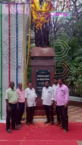 புதுச்சேரியில் கப்பலோட்டிய தமிழர் வ.உ.சி-யின் 152-வது பிறந்தநாள் விழா: தமிழ் அறிஞர்கள், அமைப்பினர் மரியாதை!