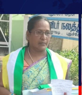 தட்டாஞ்சாவடி தொகுதி இடைத்தேர்தல்: 2 பெண் வேட்பாளர்கள் உற்சாகத்துடன் வேட்புமனு தாக்கல்!