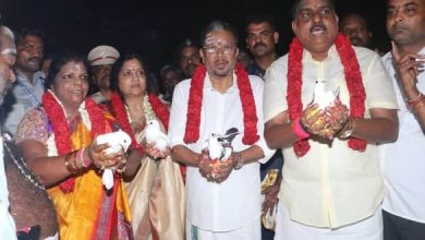 பிரதமர் மோடி பிறந்தநாள்: திருக்கனூரில் 1,000 மகளிர் பங்கேற்ற மாபெரும் திருவிளக்கு பூஜை - ஆளுநர் கைலாசநாதன் பங்கேற்பு!