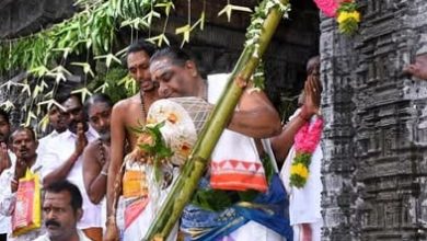 திருவண்ணாமலை அண்ணாமலையார் கோயில் தீபத் திருவிழா: பந்தக்கால் முகூர்த்தம் விமரிசையாக நடைபெற்றது!