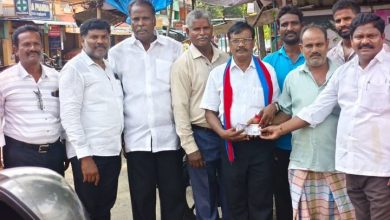 விசிக தலைமை அலுவலகக் கட்டிடப் பணிக்கு பழங்குடியினர் விடுதலை இயக்கம் சார்பில் ரூ.50,000 நிதியுதவி