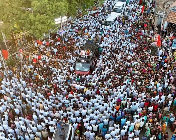 தாராபுரம் இடைத்தேர்தல்: திமுக வேட்பாளர் சுகன்யாவை ஆதரித்து உதயநிதி ஸ்டாலின் தீவிர பிரச்சாரம்!
