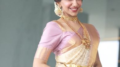 பாரம்பரிய பட்டுச் சேலையில் பேரழகு: ரசிகர்களுக்கு விநாயகர் சதுர்த்தி வாழ்த்து கூறிய VJ பாவனா!