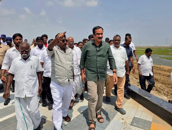 பள்ளிக்கரணை சதுப்பு நிலத்தில் சுற்றுச்சுவர் அமைப்பது வெள்ளப் பேரழிவை ஏற்படுத்தும்: அன்புமணி ராமதாஸ் எச்சரிக்கை
