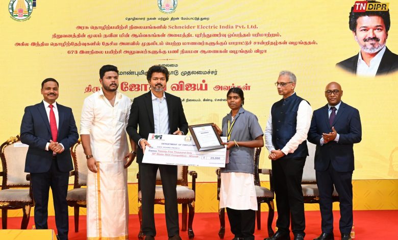 மாண்புமிகு தமிழ்நாடு முதலமைச்சர் திரு.ச.ஜோசப் விஜய் அவர்கள் இன்று (28.10.2026) சென்னை, கிண