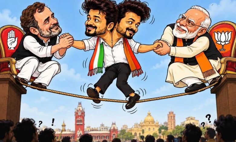 ராகுல் காந்தி சென்னை வருகை: 'இரு பிரதமர் வேட்பாளர்களும் சந்திப்பார்களா?' - த.வெ.க விஜய்யை சாடிய தயாநிதி மாறன்!