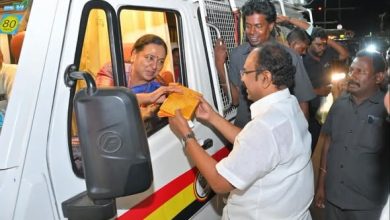 தாராபுரத்தில் திமுக வேட்பாளர் எஸ்.சுகன்யாவை ஆதரித்து தேமுதிக பொதுச்செயலாளர் பிரேமலதா விஜயகாந்த் தீவிர வாக்குச்சேகரிப்பு!