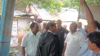 மழையால் பாதிக்கப்பட்ட பகுதிகளில் நேரடி ஆய்வு!