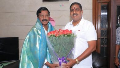 தற்காலிக சட்டப்பேரவைத் தலைவர் அன்பழகனுக்கு உள்துறை அமைச்சர் நமச்சிவாயம் நேரில் பிறந்தநாள் வாழ்த்து!