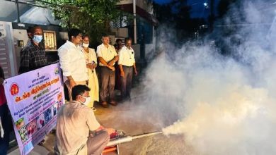 கோட்டுச்சேரியில் தீவிர டெங்கு கொசு ஒழிப்பு பணி: எம்.எல்.ஏ. டாக்டர் விக்னேஸ்வரன் நேரில் தொடங்கி வைப்பு!