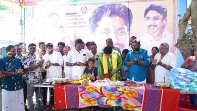 காரைக்கால்: எம்எல்ஏ டாக்டர் விக்னேஸ்வரன் பிறந்தநாளையொட்டி திருவட்டக்குடியில் பொதுமக்களுக்கு நலத்திட்ட உதவிகள் வழங்கல்!