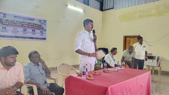 காரைக்கால் திருப்பட்டினத்தில் சூரிய மின்சார விழிப்புணர்வு முகாம்: அரசு மானியம் பெற எம்.எல்.ஏ மீனாட்சிசுந்தரம் அழைப்பு! - படம் 2