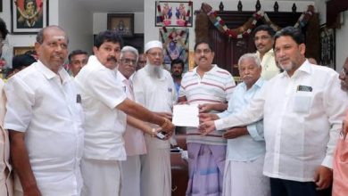 Newly elected Administrators of Jamia Masjid Mosque, Puducherry, Mannadipattu Constituency