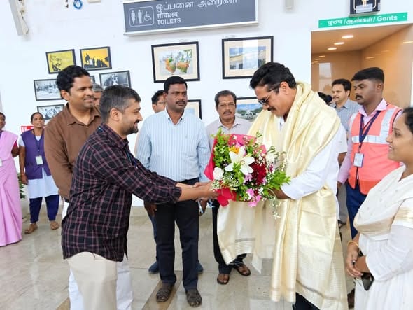 *தேசிய பழங்குடியினர் ஆணைய உறுப்பினருக்குப் புதுச்சேரியில் சிறப்பான வரவேற்பு*