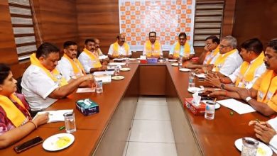 புதுச்சேரி பாஜக தலைமை அலுவலகத்தில் மாநில மையக் குழு கூட்டம்: வி.பி.ராமலிங்கம் தலைமையில் முக்கிய ஆலோசனை!