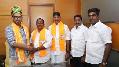 பாஜக மாநிலப் பொறுப்பாளர் கே.சுரேந்திரனுடன் எம்.எல்.ஏ மீனாட்சிசுந்தரம் சந்திப்பு: பட்டியலின மக்கள் நலன் குறித்து விரிவான ஆலோசனை!