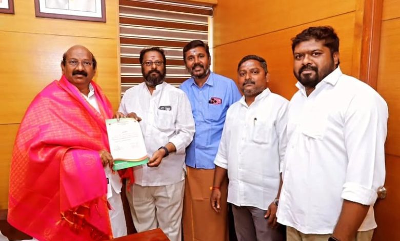 புதுச்சேரி பாஜக ஓபிசி அணி மாநில துணைத் தலைவராக சீனிவாசன் நியமனம்: வி.பி.ராமலிங்கம் வாழ்த்து!