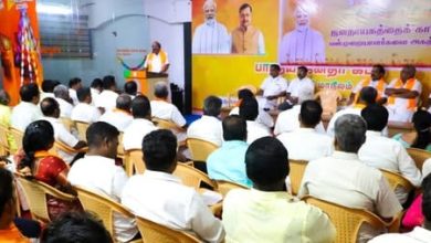 புதுச்சேரி பாஜக மாநில தலைமை அலுவலகத்தில் முக்கிய ஆலோசனைக் கூட்டம்!