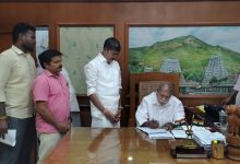 மாண்புமிகு புதுச்சேரி முதலமைச்சர் திரு. என். ரங்கசாமி அவர்களைச் சந்தித்து, நிரவி–திருப்பட்