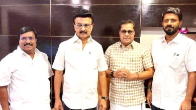 திமுக தலைவர் மு.க.ஸ்டாலினை நேரில் சந்தித்து ஆலோசனை நடத்திய புதுச்சேரி திமுக முக்கிய நிர்வாகிகள்!