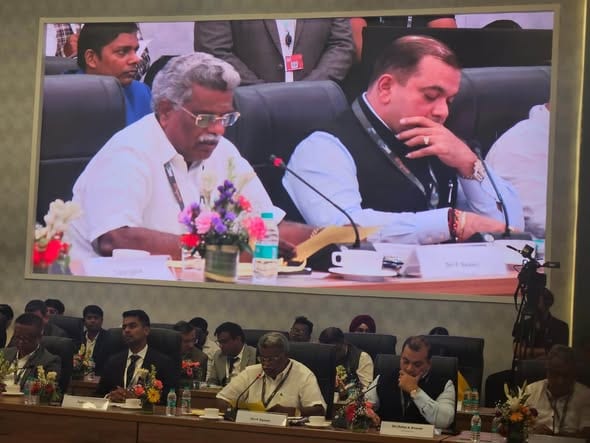 புதுச்சேரியில் ரூ.2,000 கோடி முதலீட்டில் புதிய ஐடி மண்டலங்கள்: மத்திய அமைச்சர்கள் மாநாட்டில் அமைச்சர் பி.ராஜவேலு தகவல்!