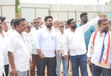 புதுச்சேரி - காமராஜ் நகர் தொகுதியில் D-Mart கட்டப்படும் இடத்தில் நிரம்பி இருந்த நீரும், அண