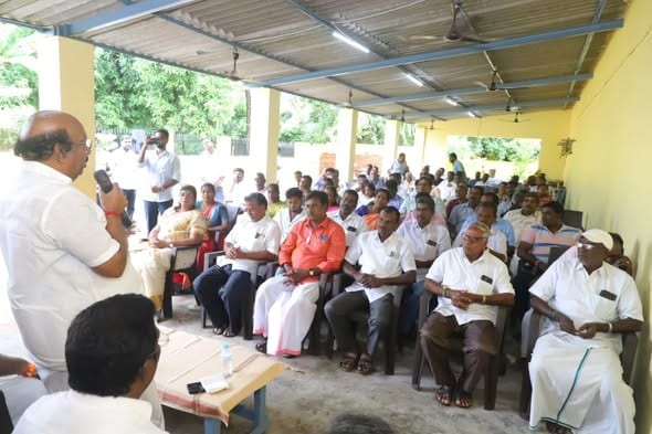 புதுச்சேரி மாநிலம், வில்லியனூர் மாவட்டம், ஊசுடு சட்டமன்றத் தொகுதியில் புதுச்சேரி பாரதிய ஜன