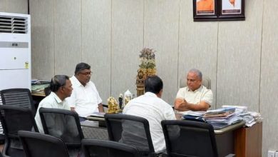 தட்டாஞ்சாவடி தொகுதி வளர்ச்சிப் பணிகள் குறித்து அமைச்சர் மல்லாடி கிருஷ்ணாராவ் தலைமையில் எம்