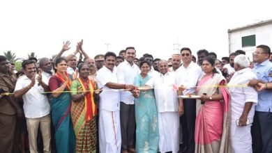 திருப்பூர் – சோமனூர் சாலையில் அமைந்துள்ள ரயில்வே மேம்பாலம் இன்று திறக்கப்பட்டது. இதன் மூலம