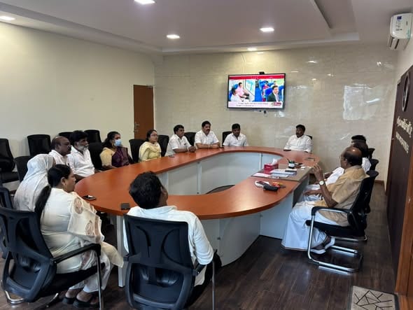 தமிழ்நாடு காங்கிரஸ் கமிட்டித் தலைவர் திரு. மாணிக்கம் தாகூர் ப அவர்கள் தலைமையில், தமிழ்நாடு