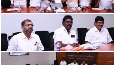 தமிழ்நாடு காங்கிரஸ் கமிட்டித் தலைவர் திரு. ப. மாணிக்கம் தாகூர் எம்.பி. அவர்கள் தலைமையில்,