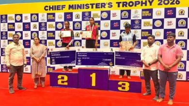 முதலமைச்சர் கோப்பை 2026 மாநில அளவிலான மல்லர்கம்பப் போட்டியில் விழுப்புரம் மாவட்ட மாணவர்கள்